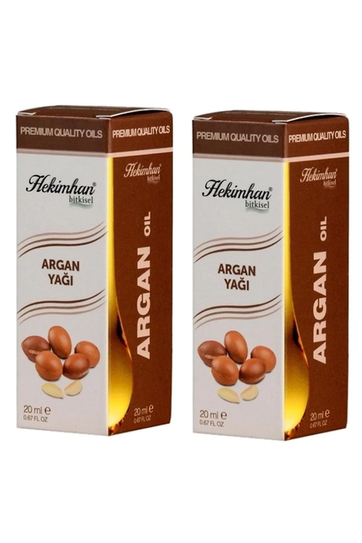 Argan Yağı 20 ml 2 Adet