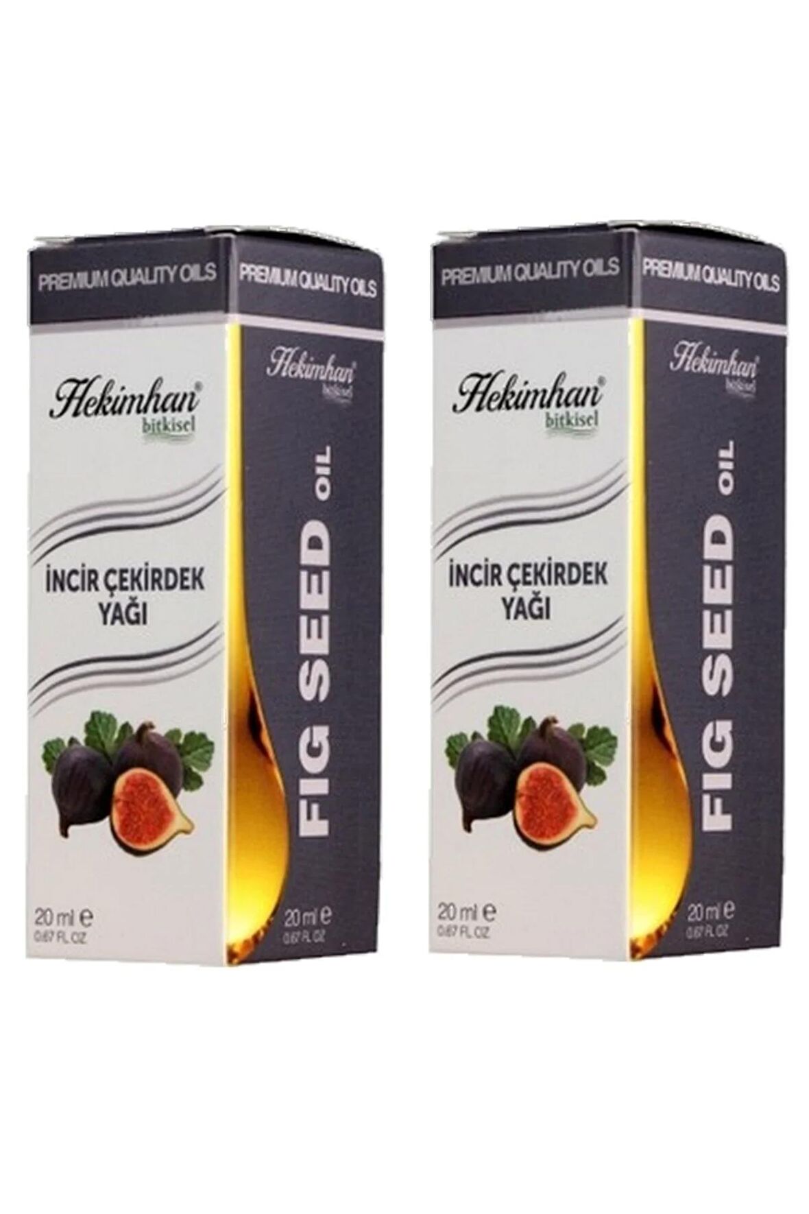 Hekimhan Incir Çekirdeği Yağı 20 Ml 2 Adet