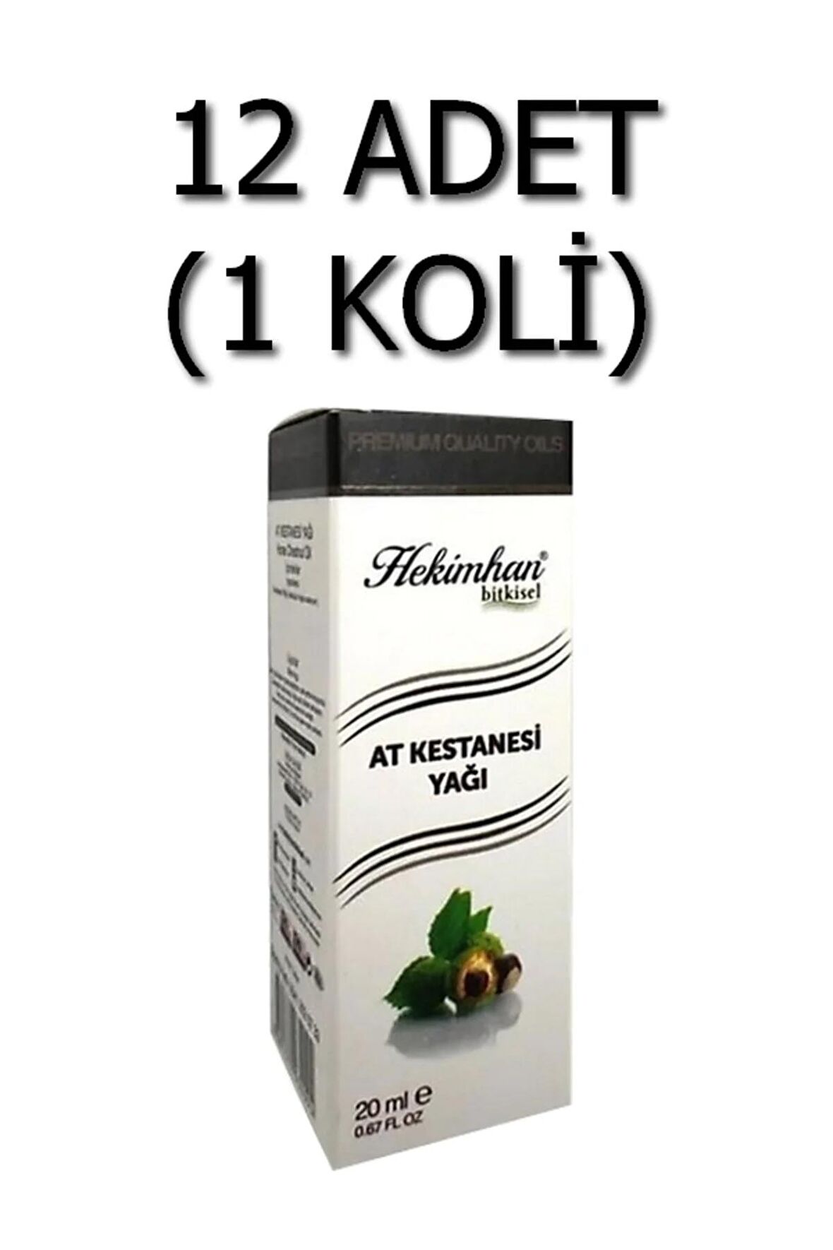 At Kestanesi Yağı 20 Ml 12 Adet (1 Koli)