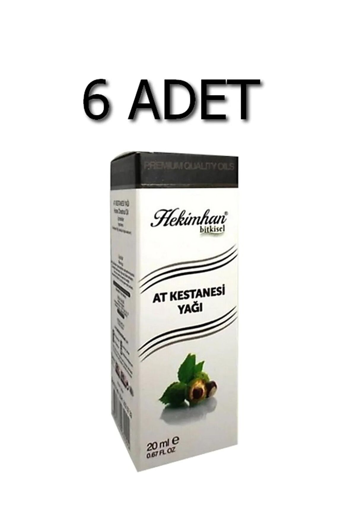 At Kestanesi Yağı 20 Ml 6 Adet