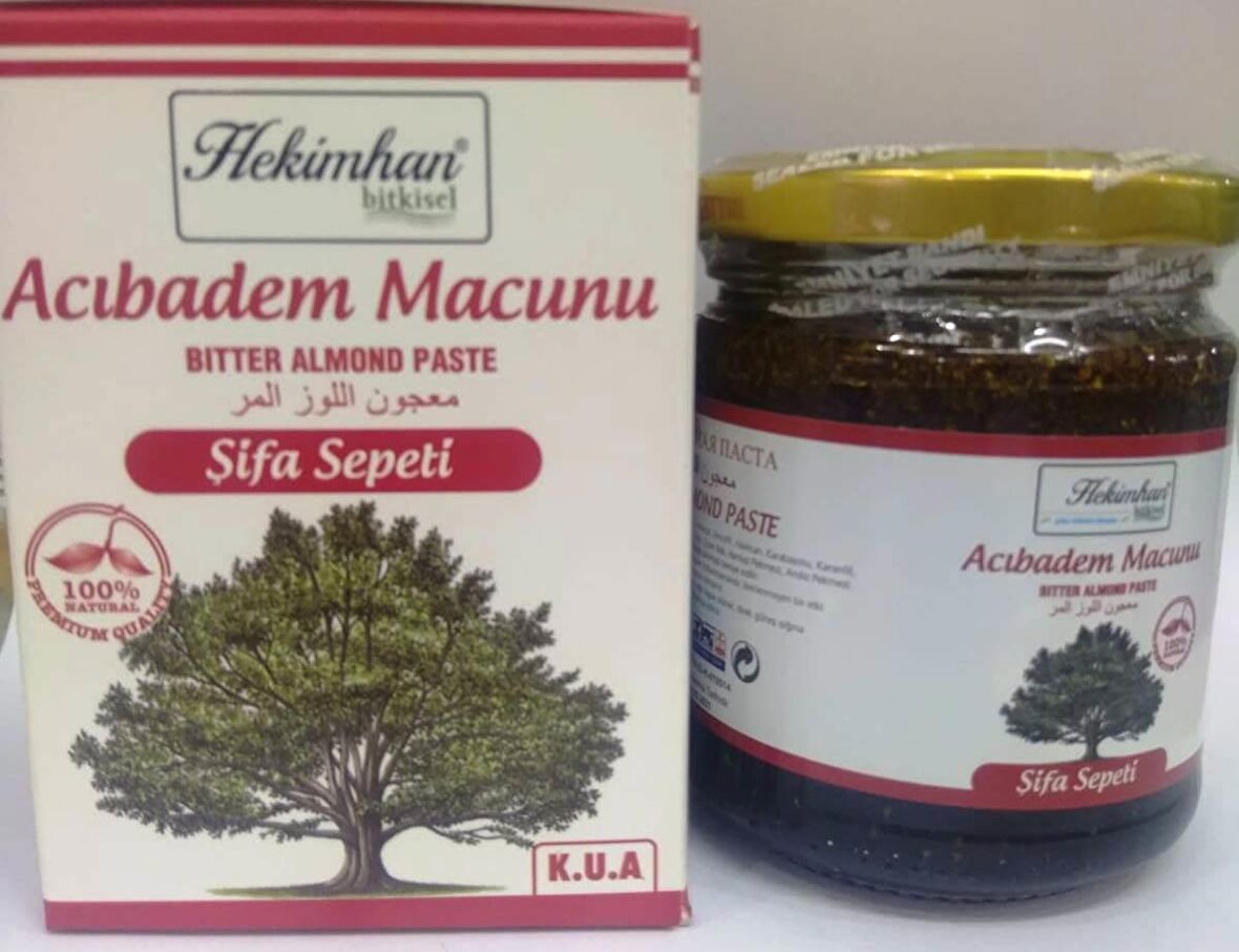 Hekimhan Acı Badem Macunu  240gr - 