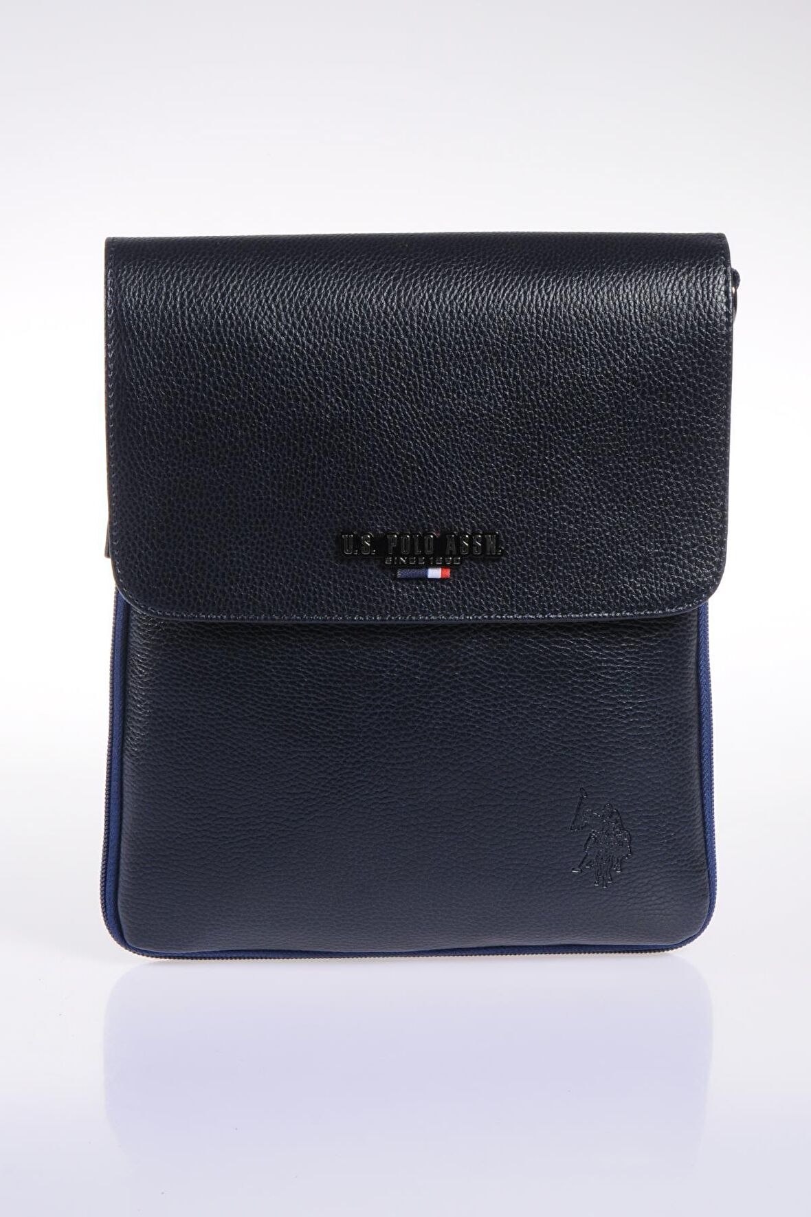 U.S. POLO ASSN. PLEVR9507 LACİVERT ERKEK EVRAK ÇANTASI