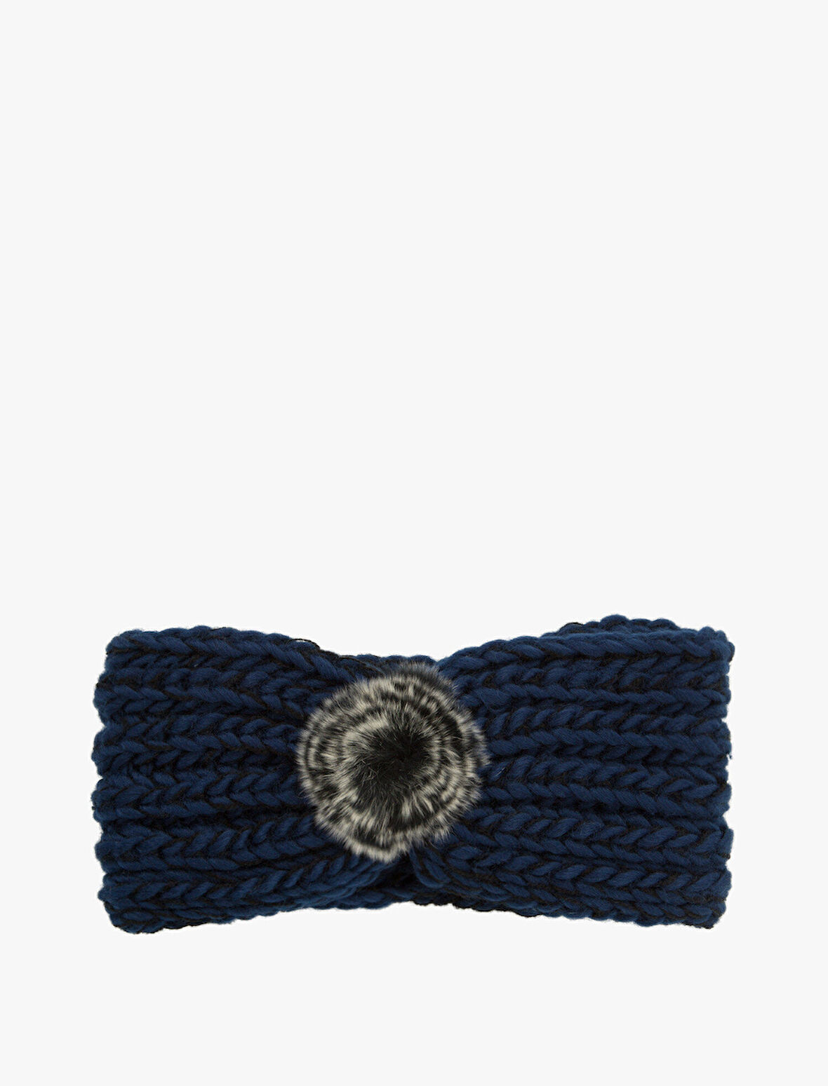 Suni Kürk Detaylı Saç Aksesuarı