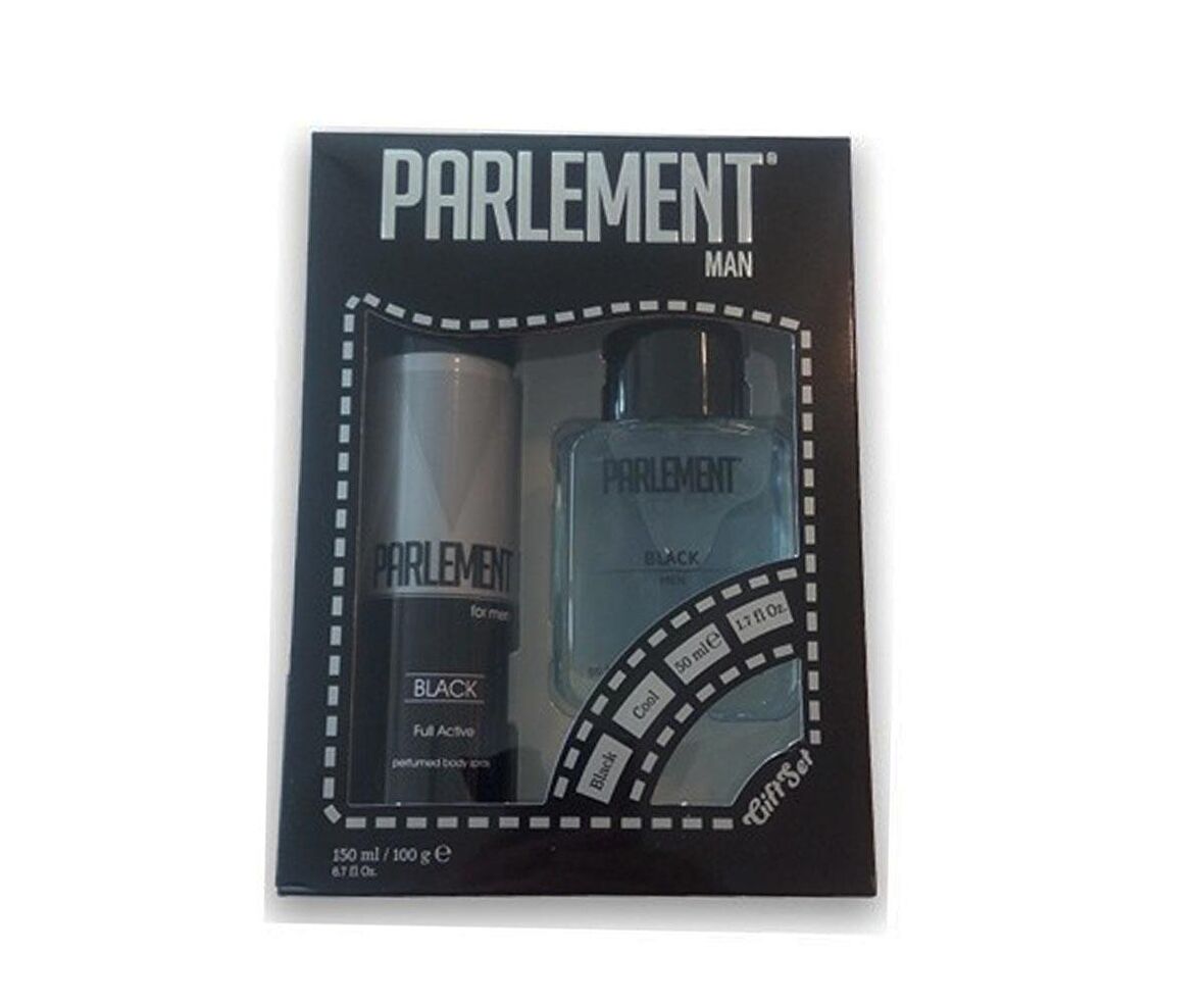 Parlement Parfüm + Deo Erkek Black 50+100ML.