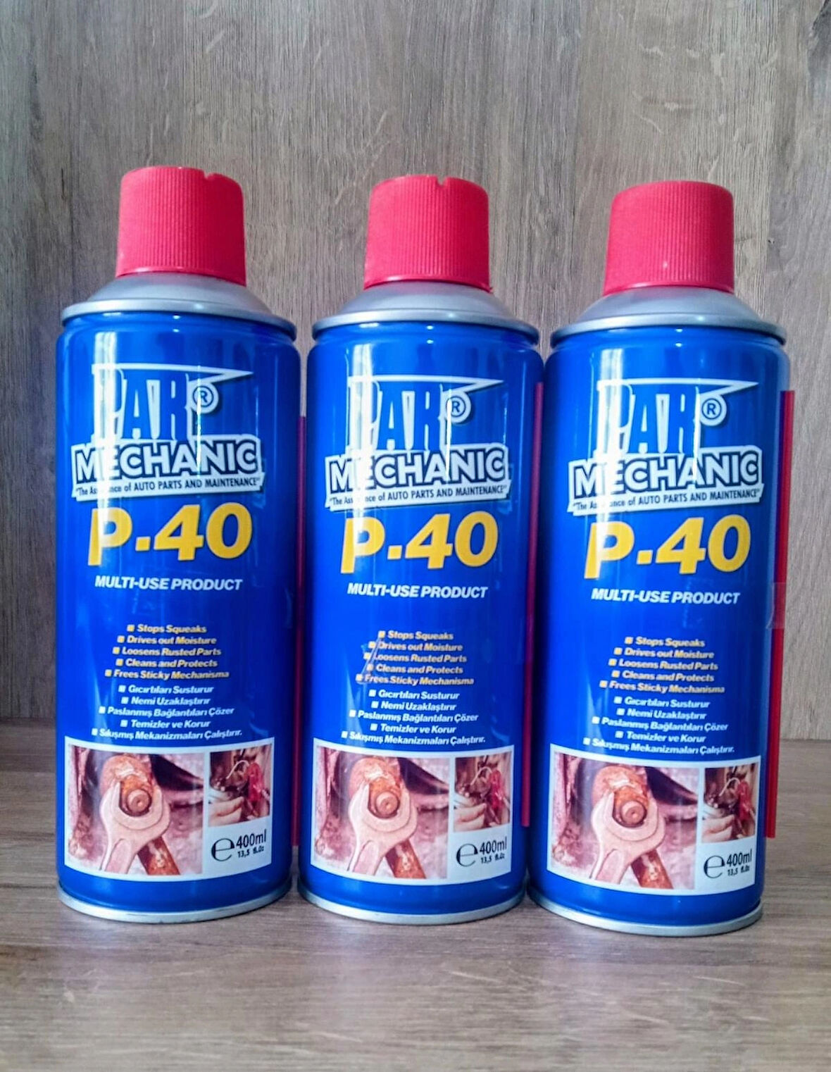 MECHANIC P.40 Pas Sökücü 400 ML x 3 ADET