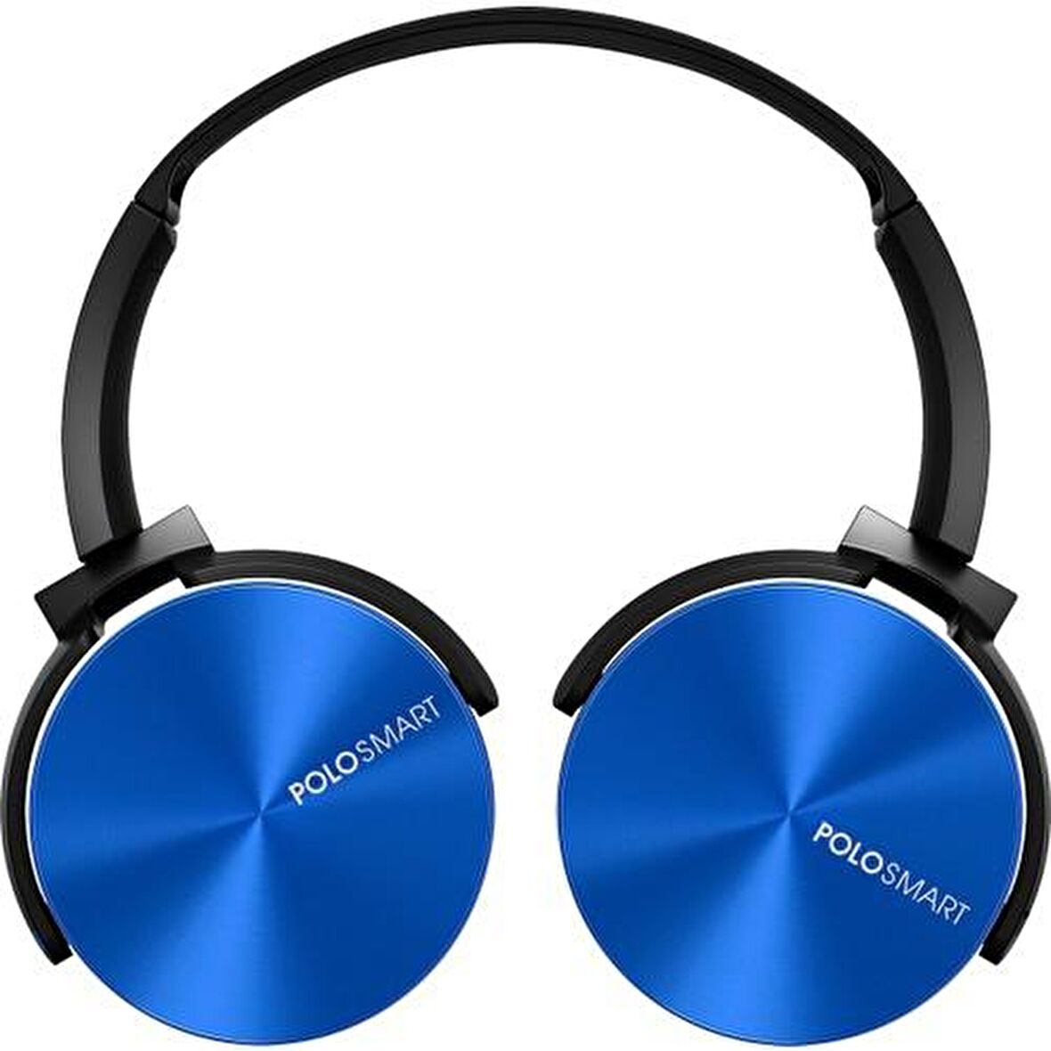 Polosmart FS09 Kablolu Kulaküstü Kulaklık Mavi