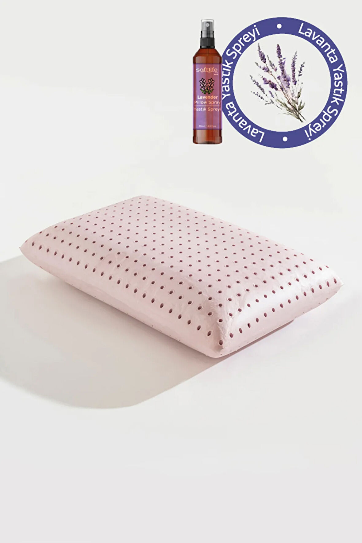 Softlife Aroma Terapi Lavanta Visco Yastık Ve Yastık Spreyi