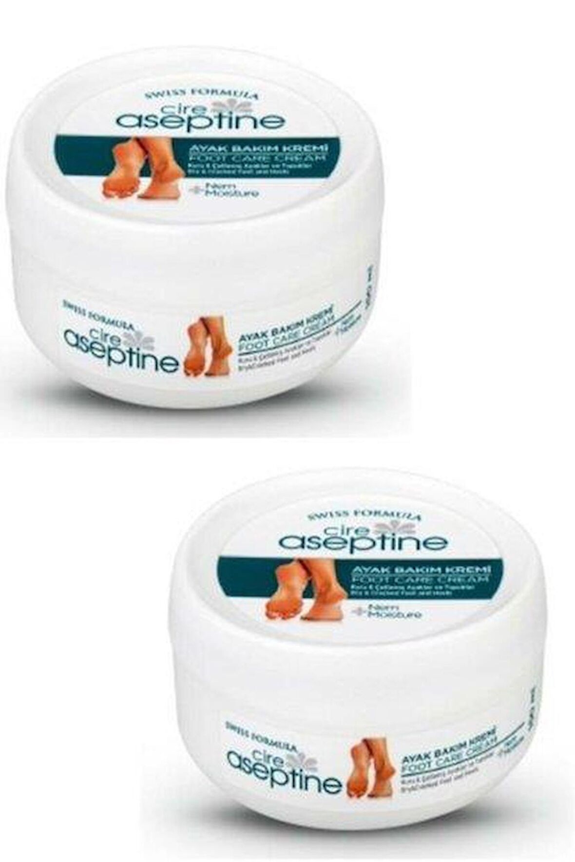 Cire Aseptine Bakım için Krem 2x150 ml