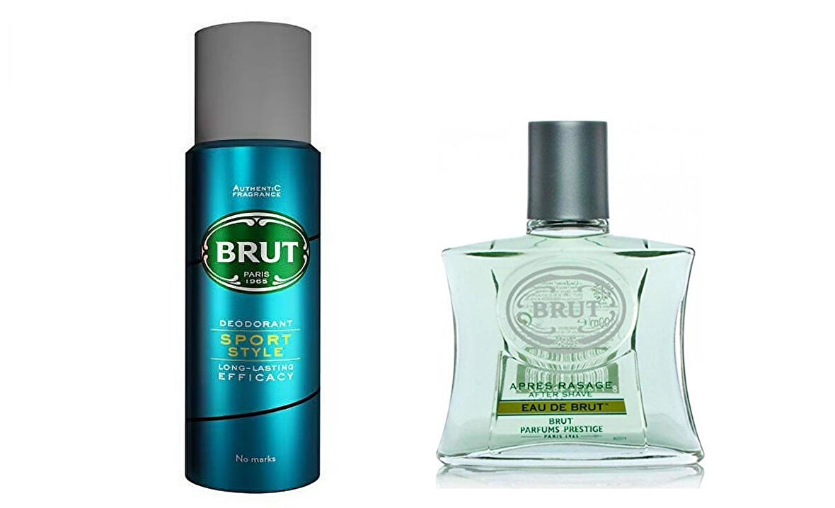 Brut Eau De Brut After Shave 100 Ml+ 200 Ml Sport Style Deodorant