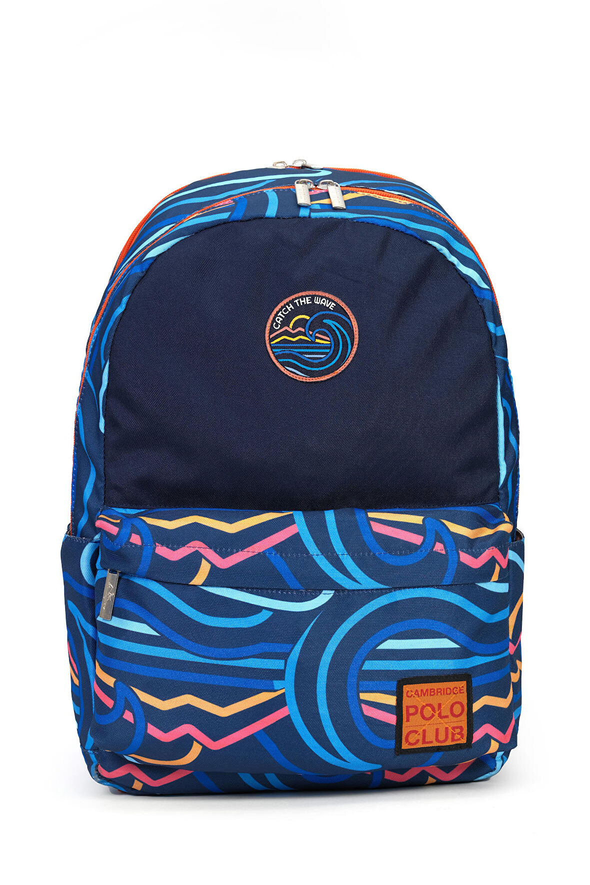 Wave Çift Ana Bölmeli Unisex Çocuk İlkokul Çantası