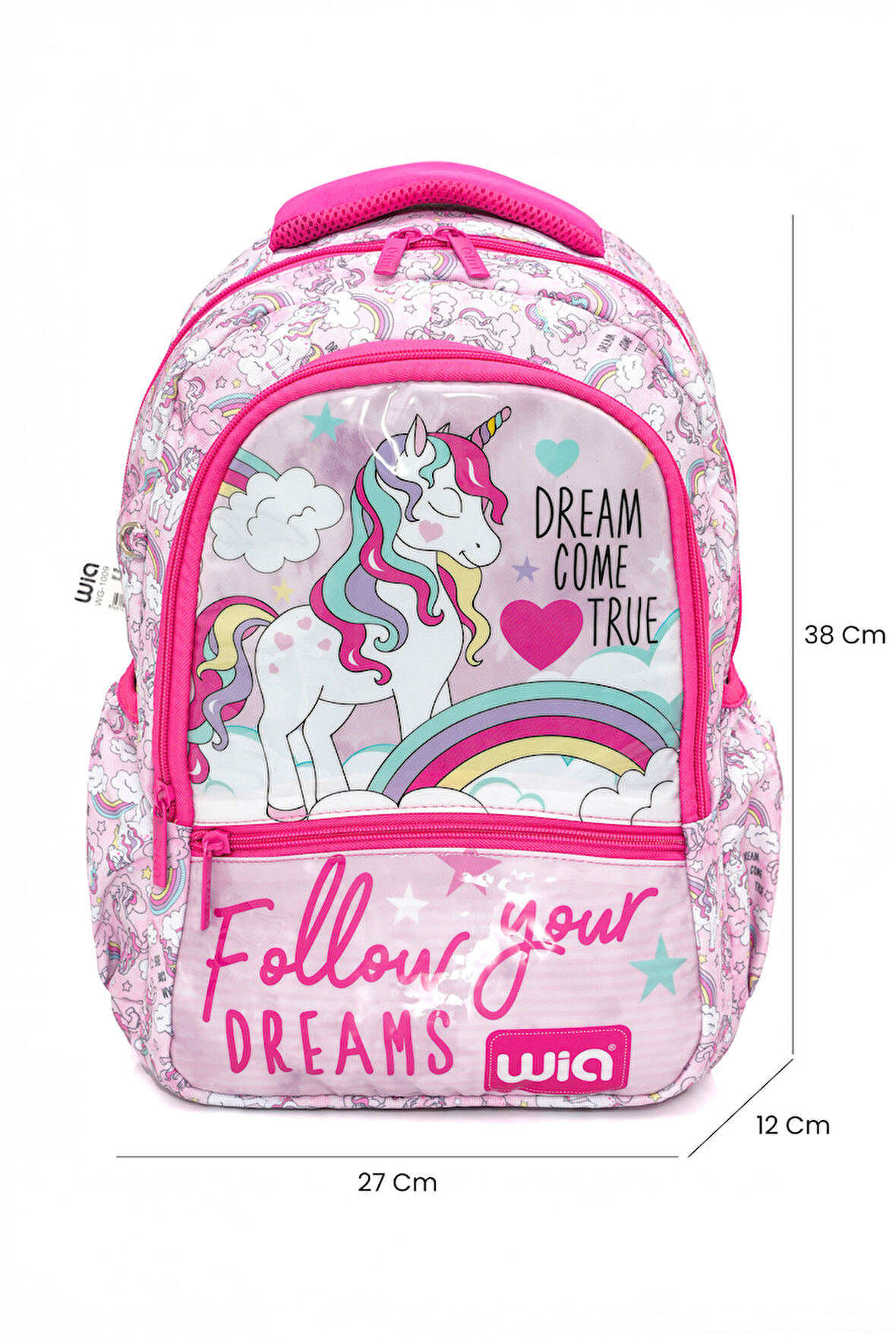 Wia Soft Unicorn Kız Çocuk İlkokul Çantası