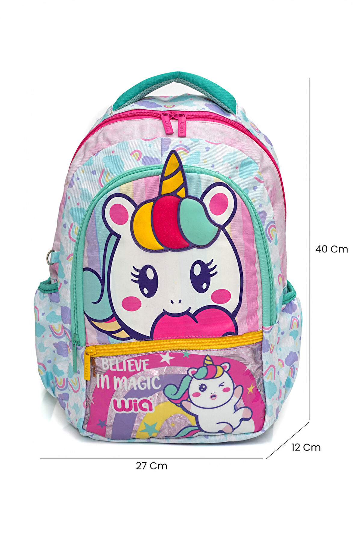 Wia Unicorn Kız Çocuk İlkokul Çantası