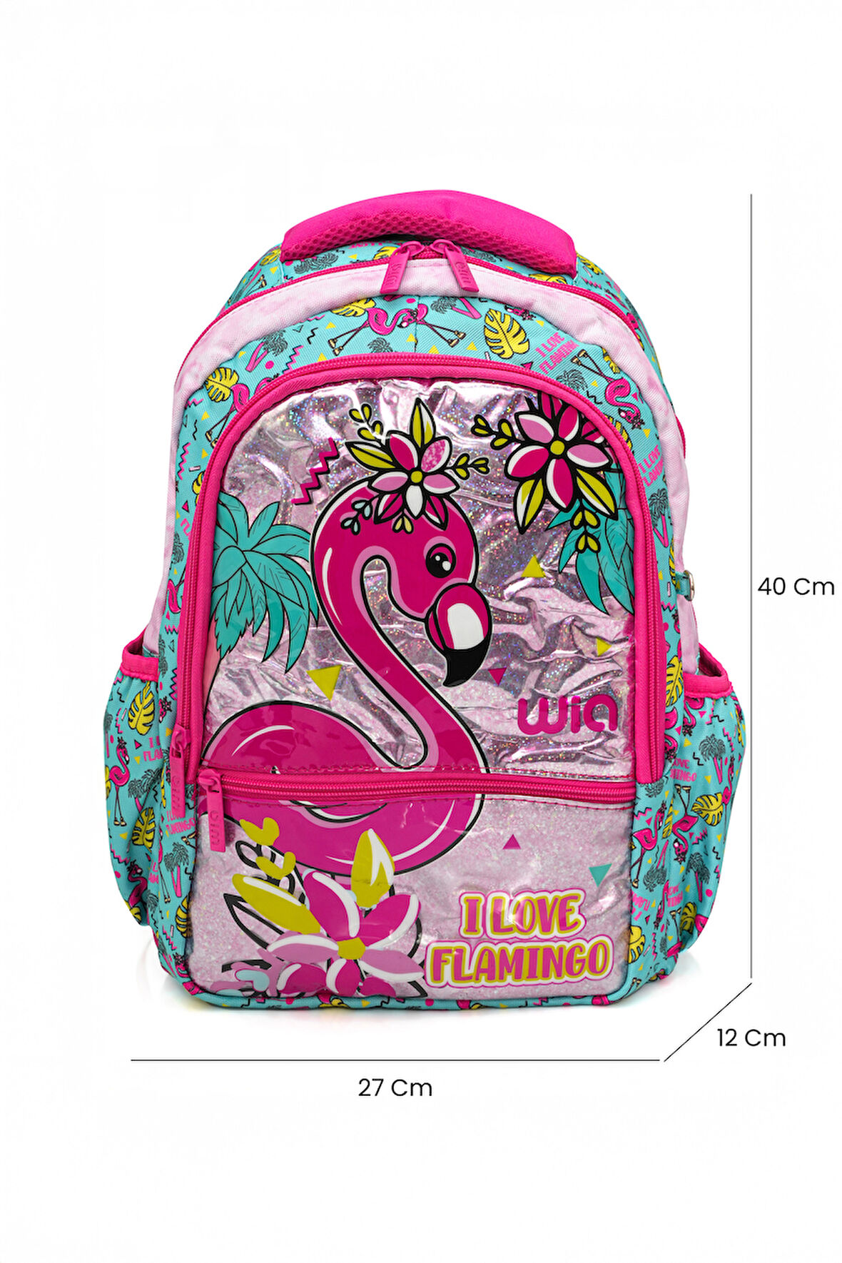 Wia Palm Flamingo Kız Çocuk İlkokul Çantası