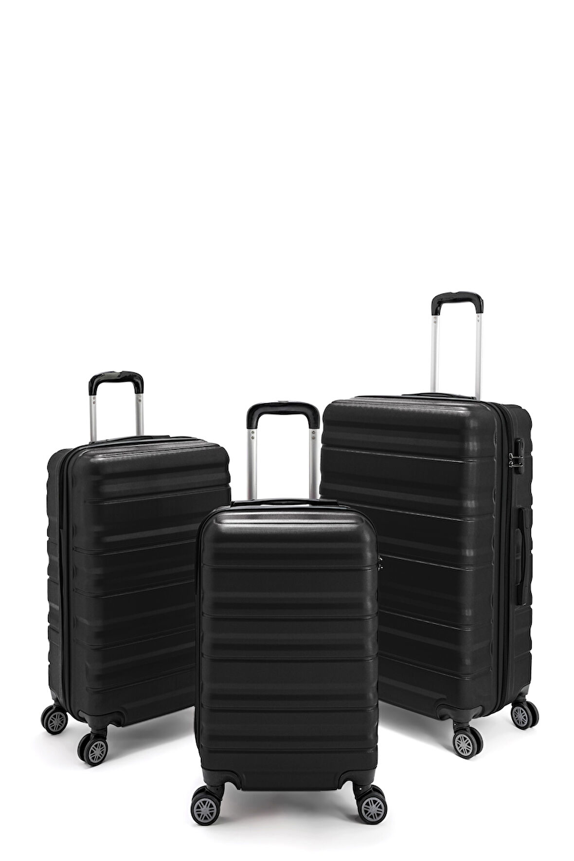 Cambridge Polo Club Abs Baklava Desenli Valiz Seti