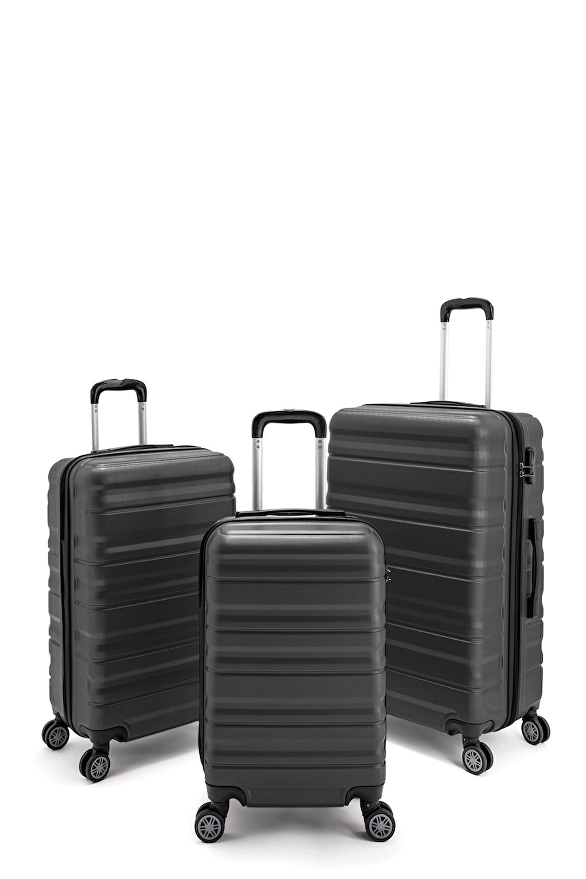 Cambridge Polo Club Abs Baklava Desenli Valiz Seti