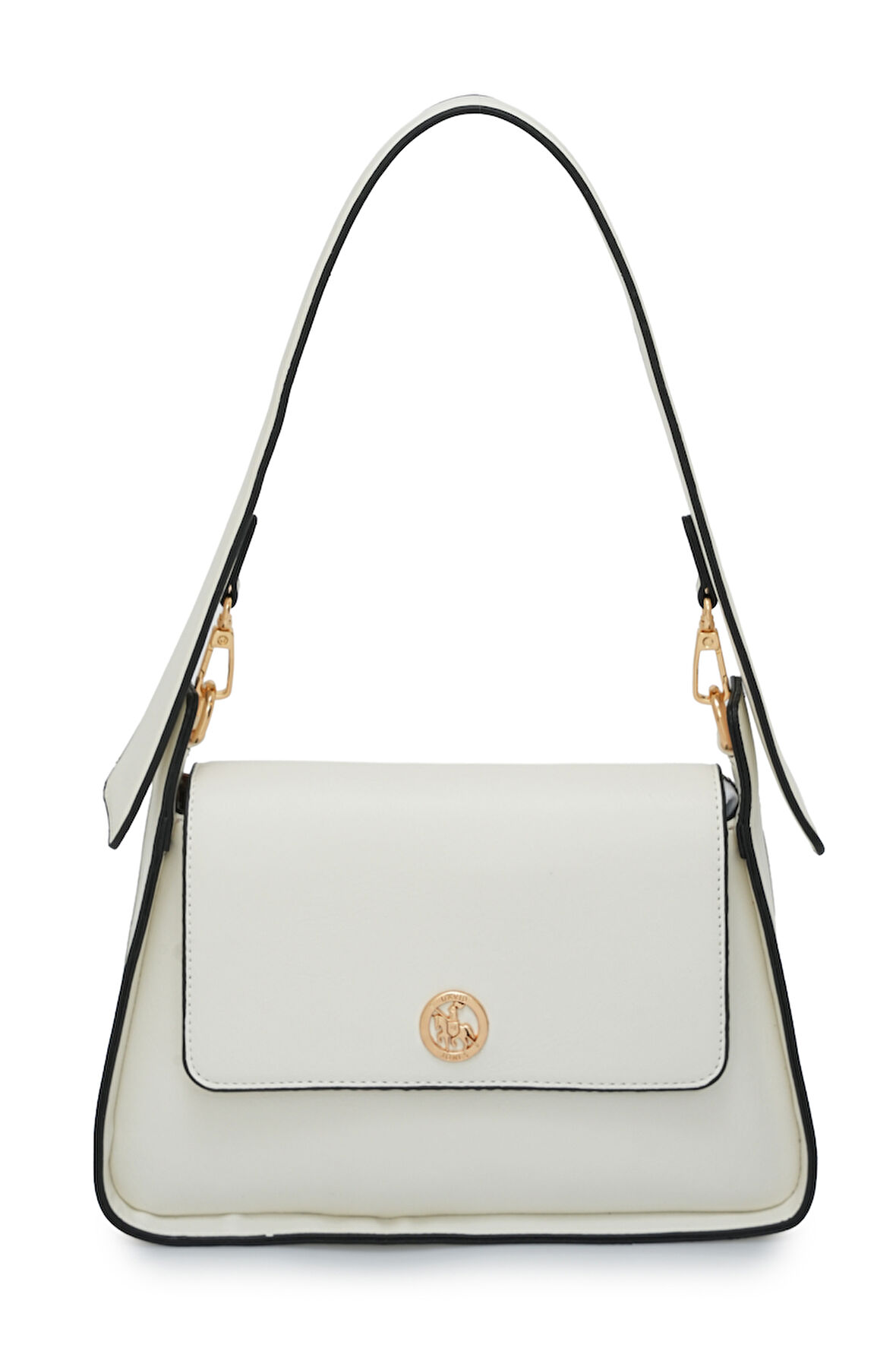 David Jones Logo Kapaklı Kadın Omuz Çantası DJ364