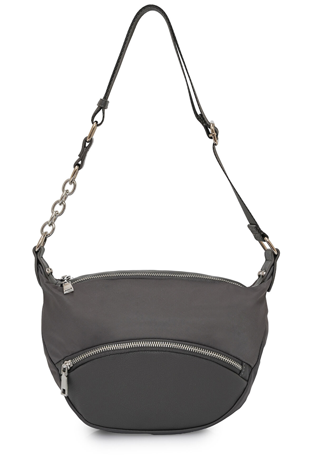 Cambirdge Polo Club Zincir Detaylı Fermuarlı Kadın Omuz Çantası MB15