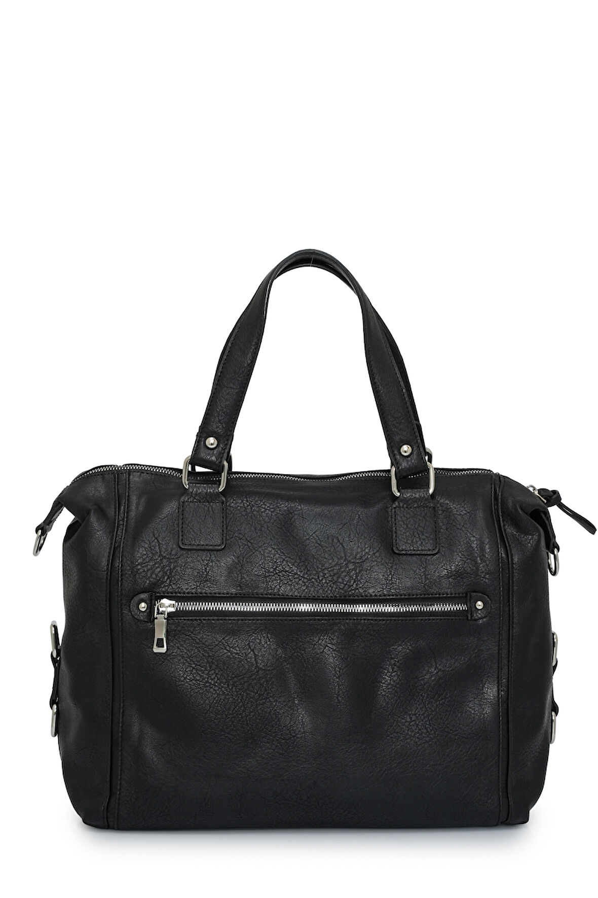 David Jones Ön Cep Fermuar Detaylı Kadın Omuz Çantas DJ262-2