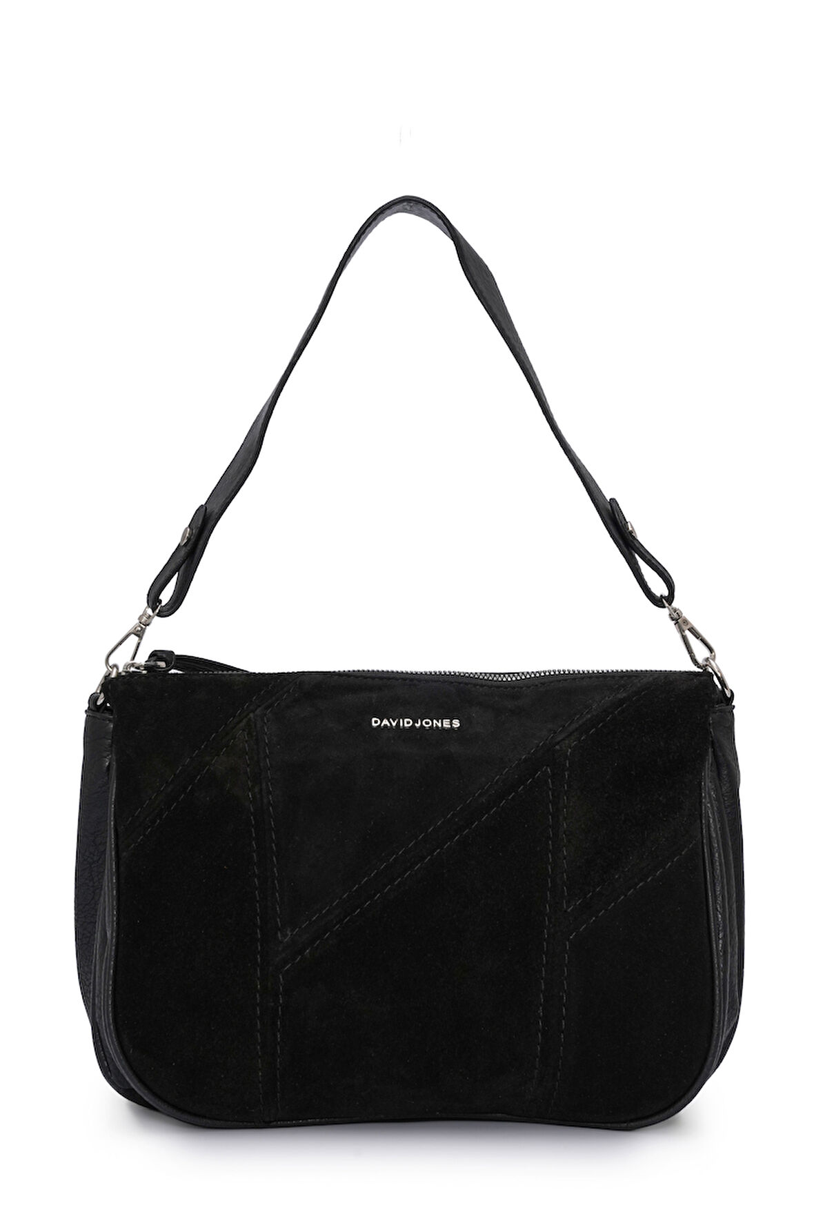 David Jones Süet Dokulu Kadın Omuz Çantası ED069