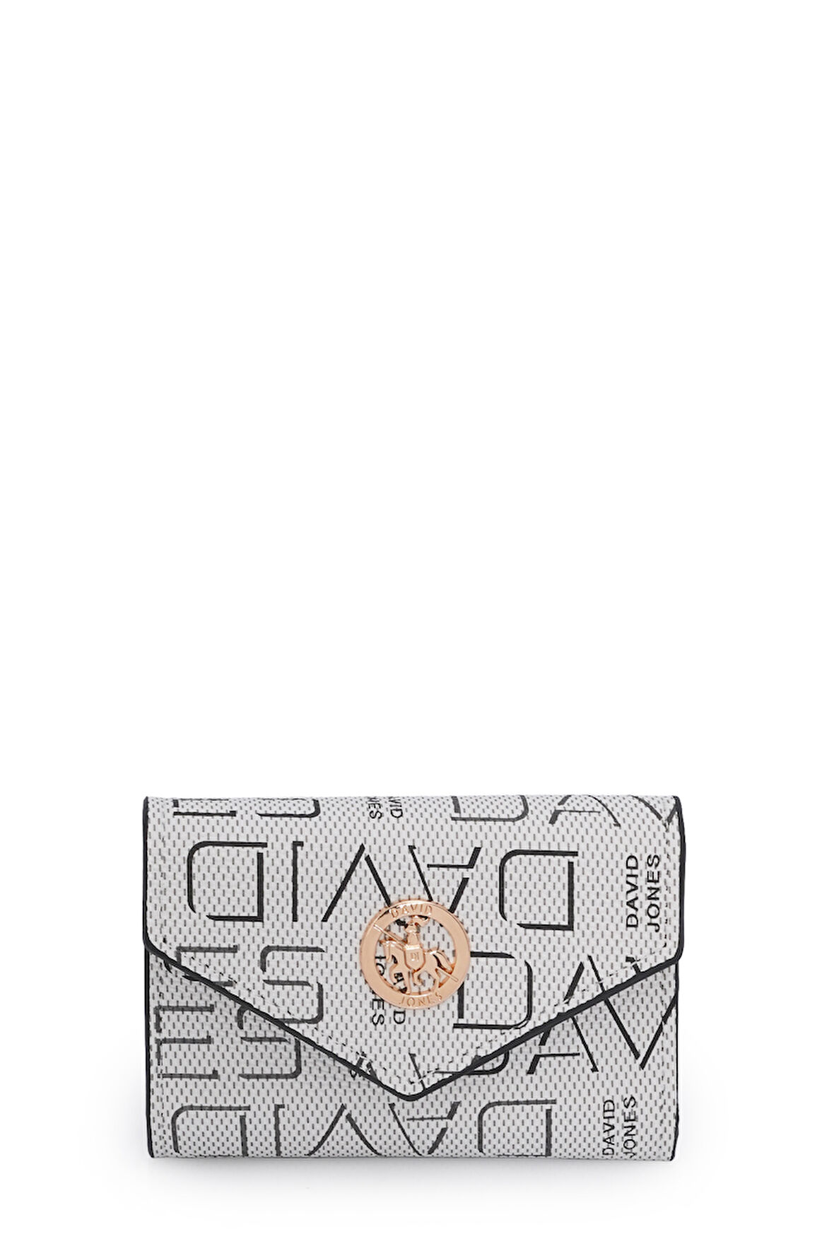 David Jones Logo Detaylı Kapaklı Mini Cüzdan CZ103