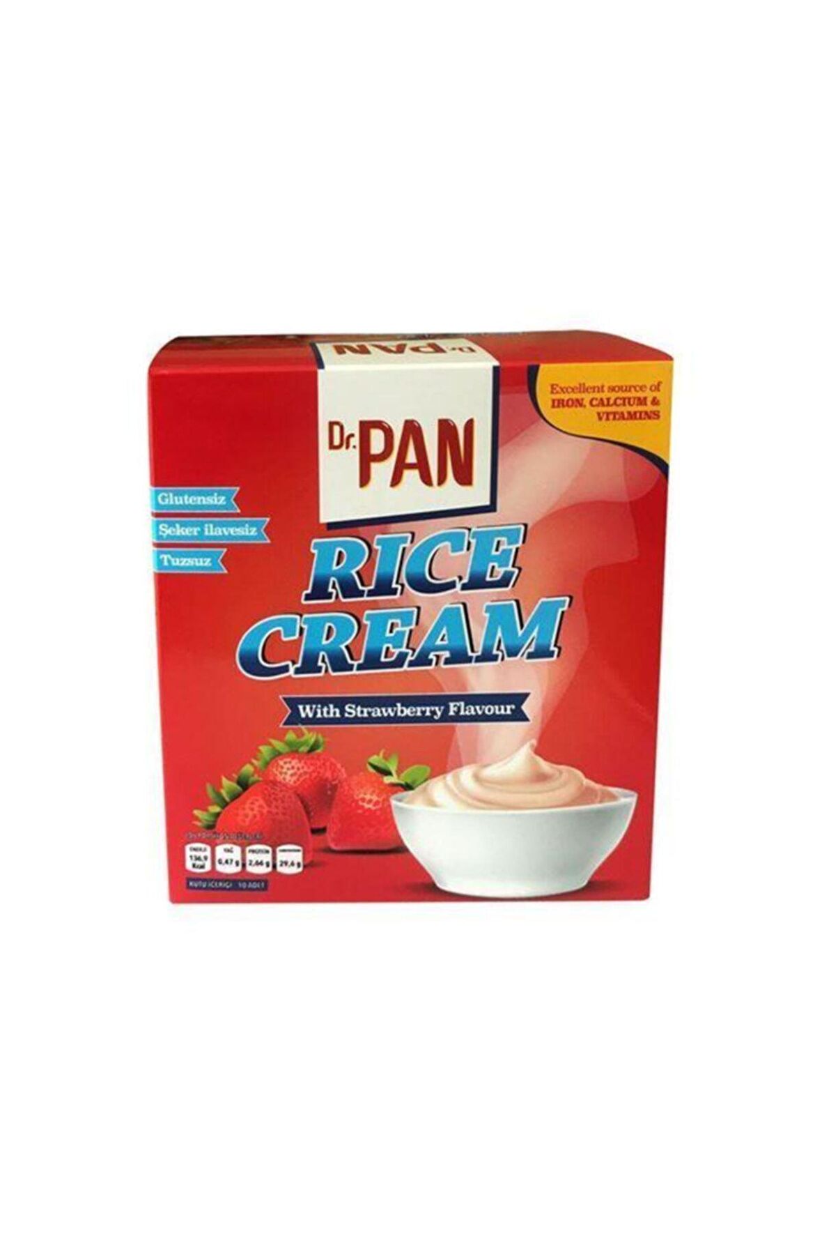 Dr Pan Rice Cream Çilekli 400 gr