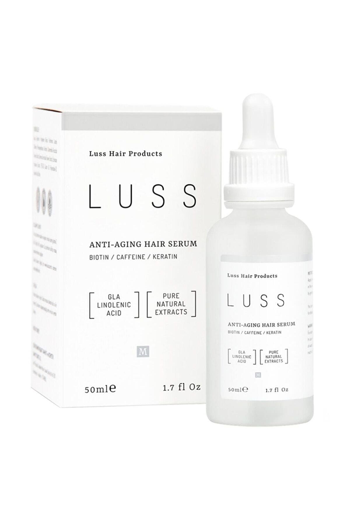 LUSS - Erkek Anti Aging Hair Serum - Saç Yoğunlaştırıcı , Anti Aging , Dökülme Karşıtı 50004