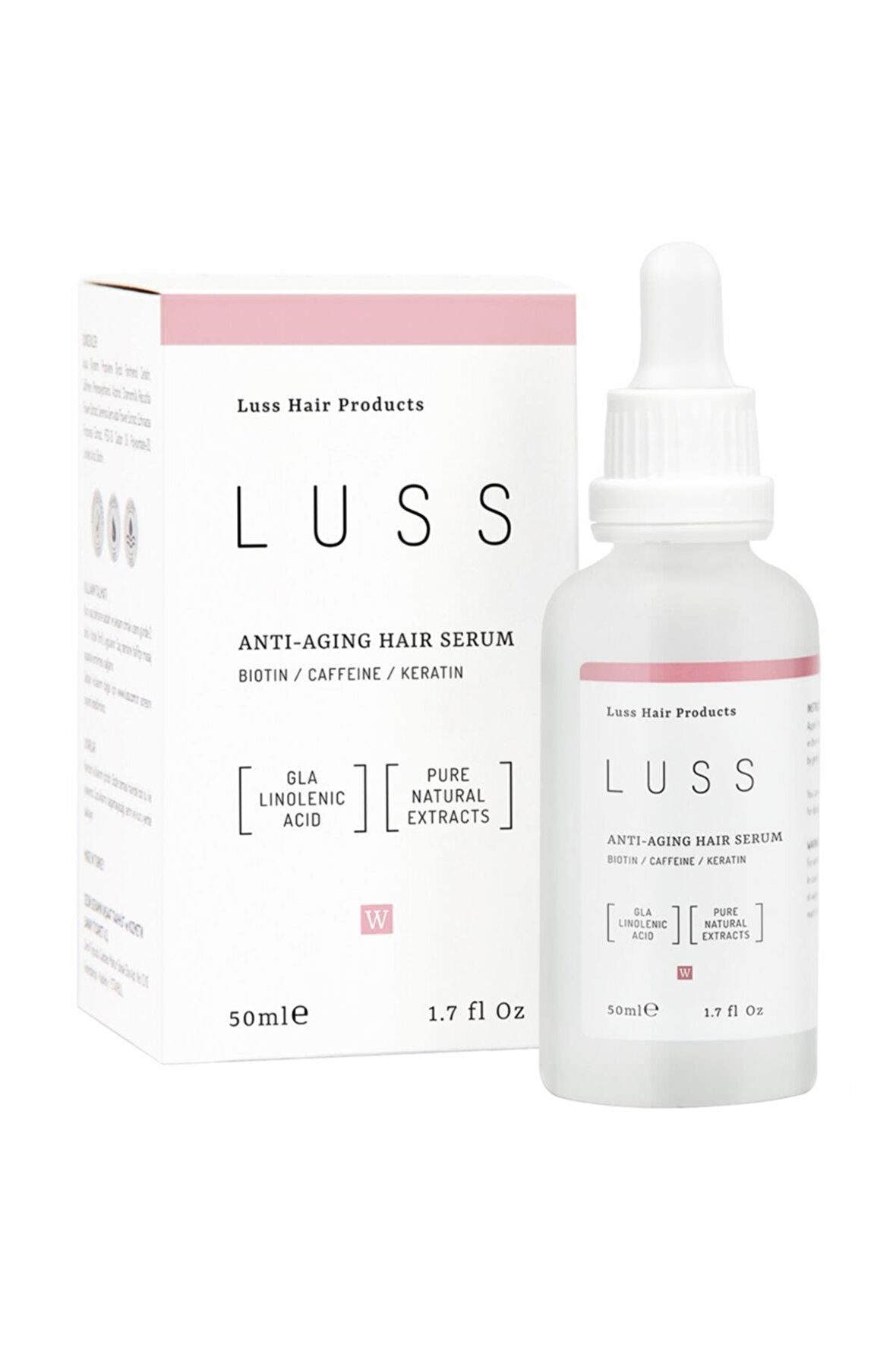 LUSS - Kadın Anti Aging Hair Serum - Saç Yoğunlaştırıcı , Anti Aging , Dökülme Karşıtı 50005