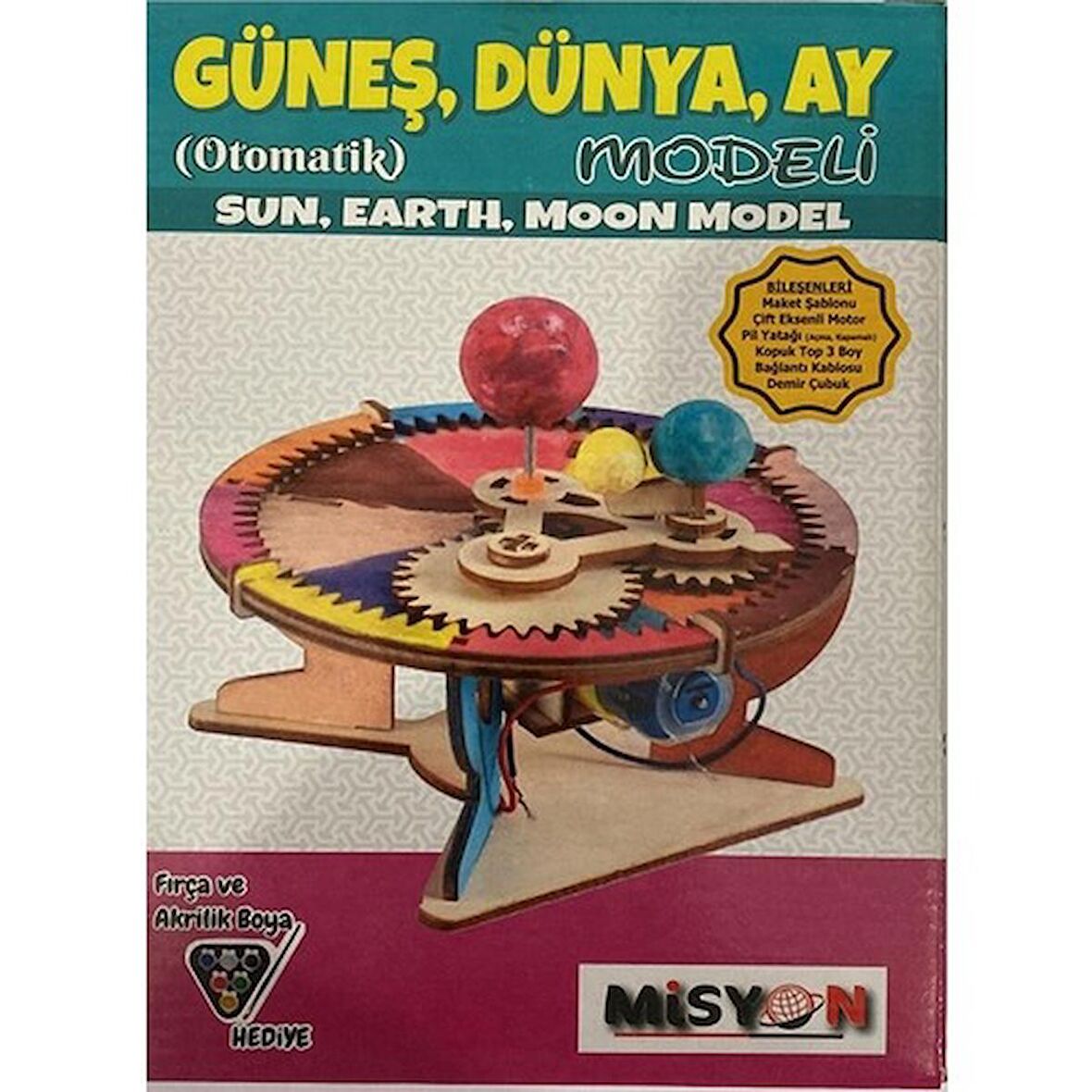 Misyon Dünya-güneş-ay Modeli Set Otomatik Msy-28