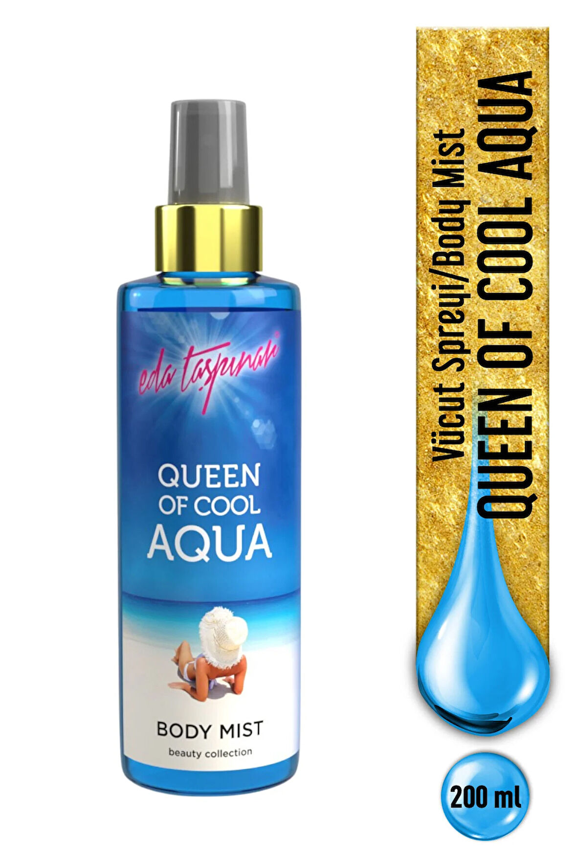 Eda Taşpınar Queen Of Cool Aqua Body Mist - 200 ML