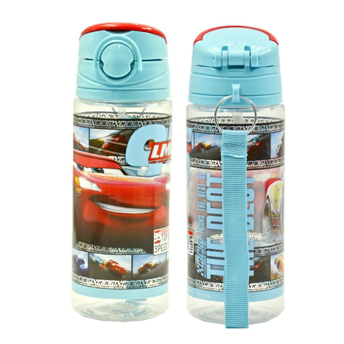 Frocx Disney Cars Lisanslı Pipetli Matara 500 Ml Turkuaz OTTO-44206