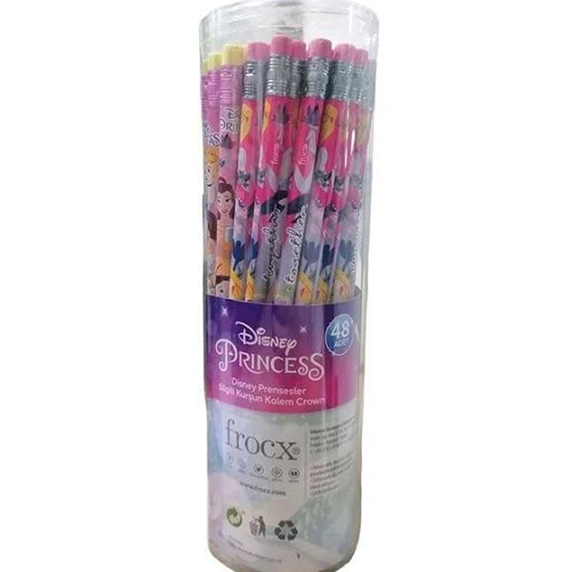 Otto Kurşun Kalem Silgili St. Dısney Prenses Cro 44498C-48-PKT