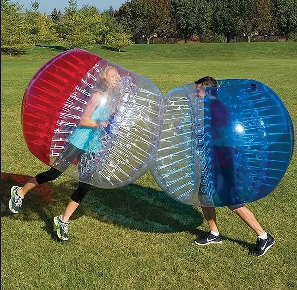 Avessa Bb-Ball-Blue Giyilebilir Balon Futbolu Mavi