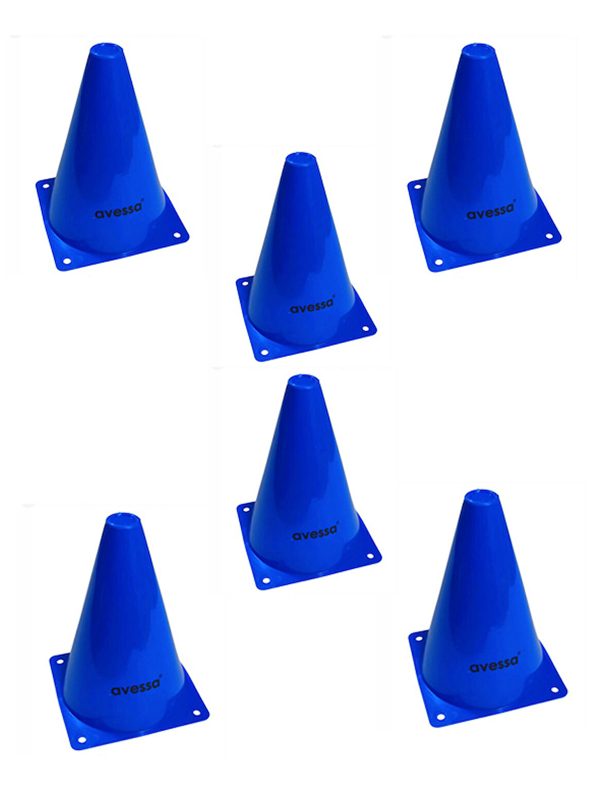 Avessa Hn-18-2 Antrenman Hunisi 18 Cm Mavi 6lı