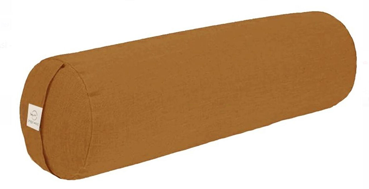 Avessa Yg-Bm100 Bolster Silingir Yoga Meditasyon Minderi Turuncu
