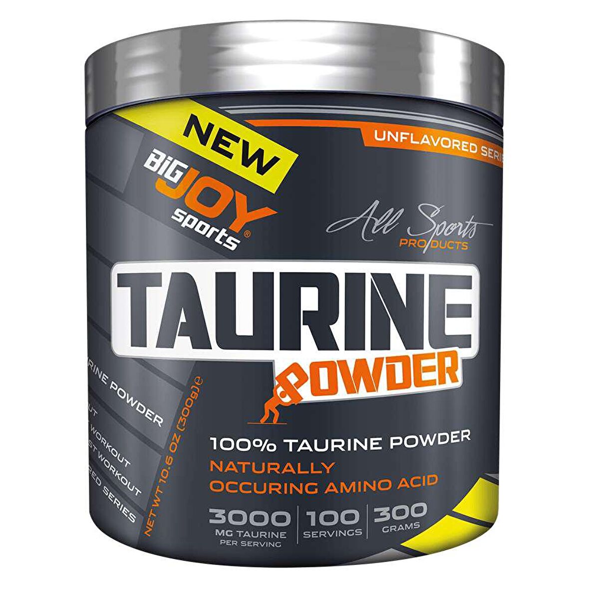 Bigjoy Sports Taurine Powder 300 Gr 100 Porsiyon Saf Aromasız