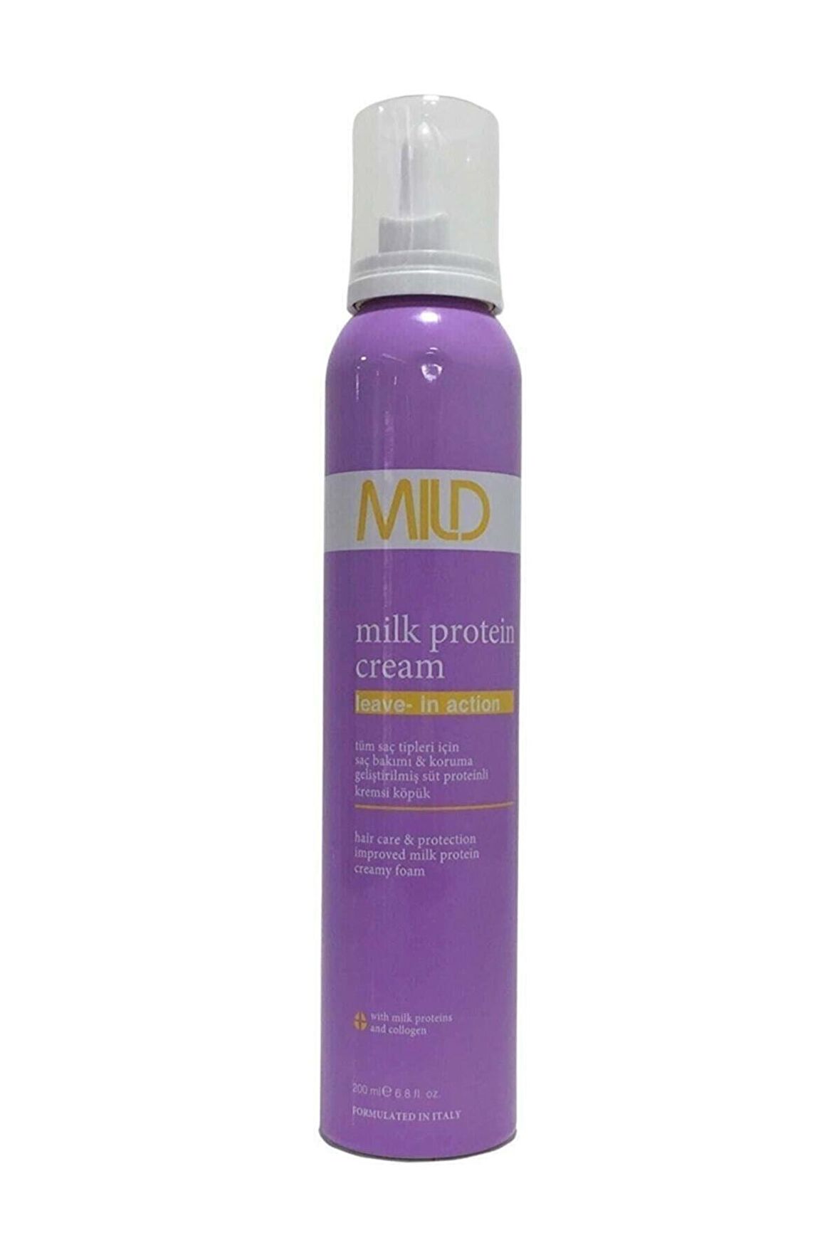 Mild Süt Proteinli Saç Bakım Köpüğü 200 ml