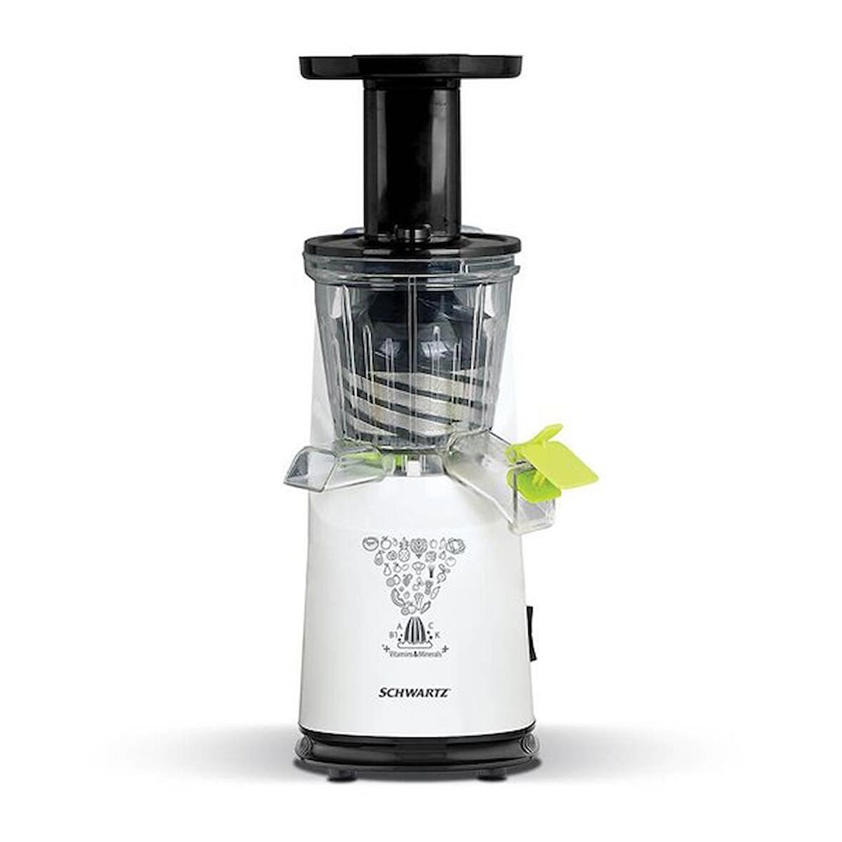 Schwartz SWJ 7770 Yavaş Sıkım Meyve Ve Sebze Presi