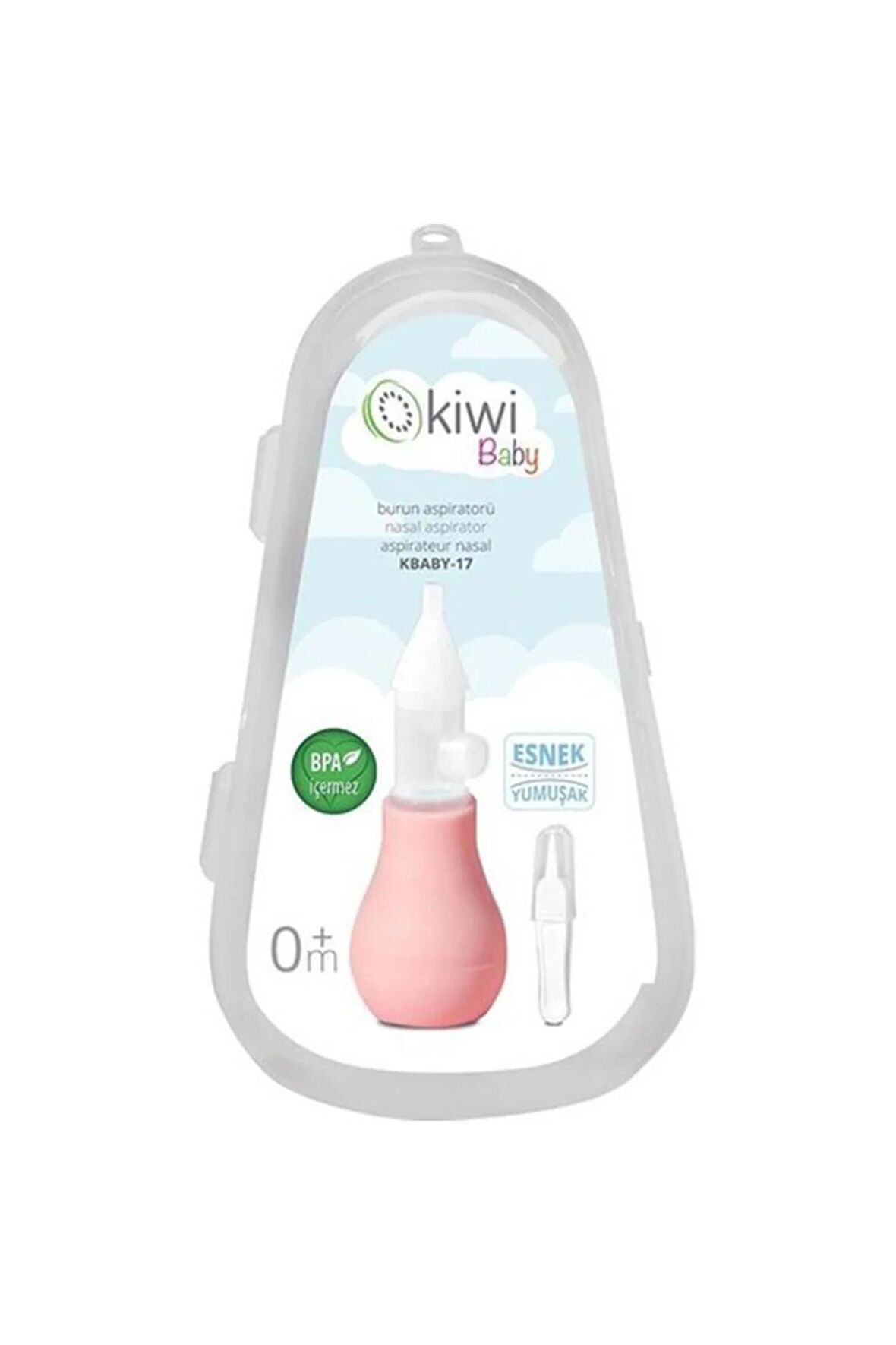 Kiwi Baby Bebek Burun Aspiratörü Nasal Aspirator KBABY-17