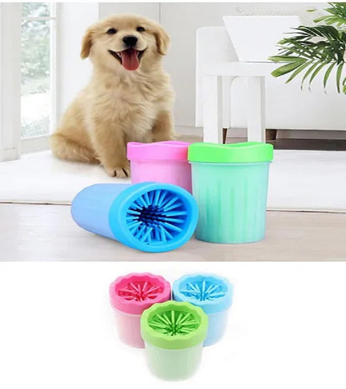 KPPC 10815 Köpek Pati Temizleme ve Yıkama Bardağı