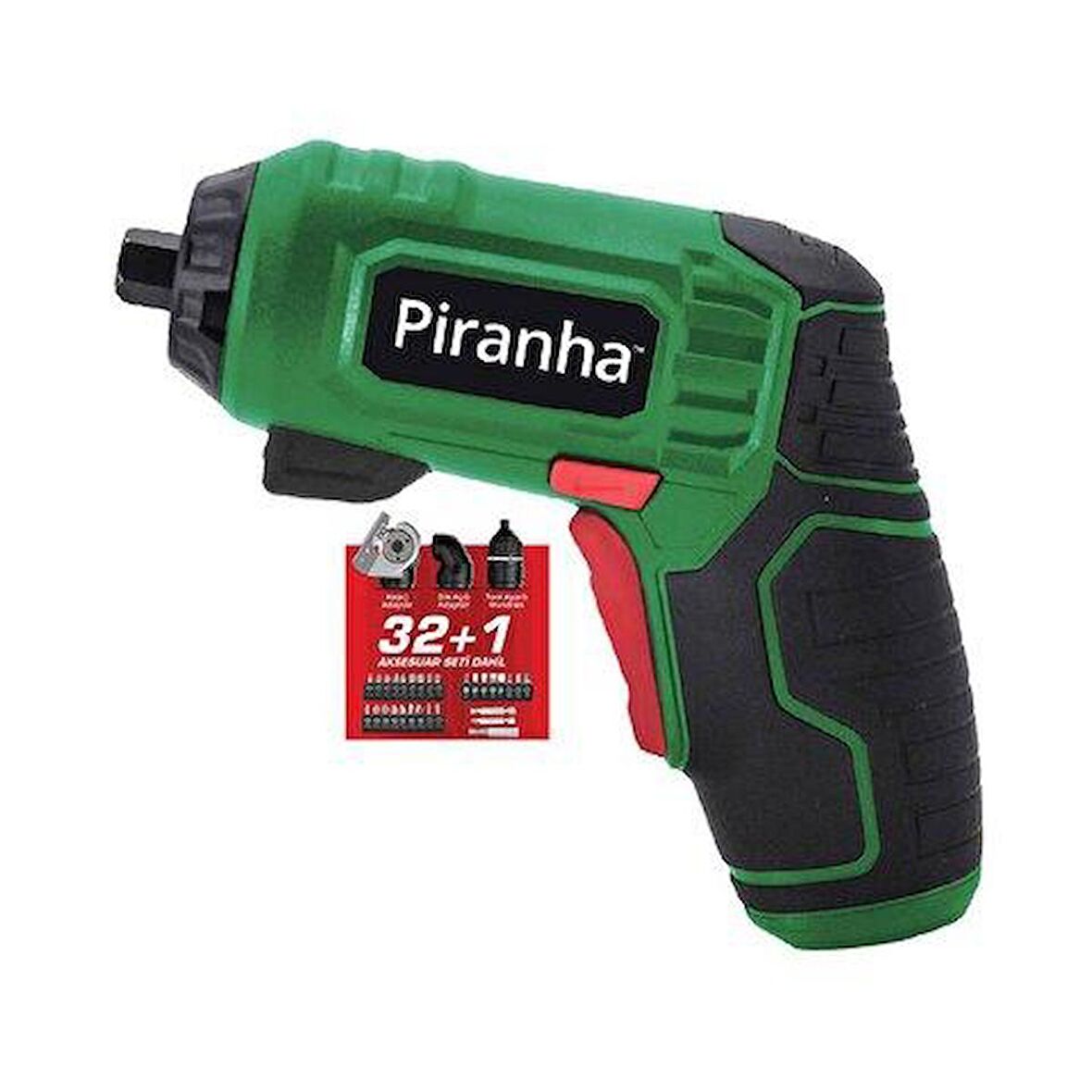 Piranha Multi Başlıklı Profesyonel Şarjlı Vidalama PSD-2229