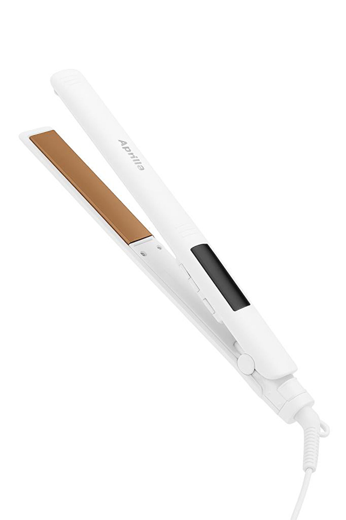 Aprilla Ahs 2052 Dijital Isı Ayarlı Profesyonel Saç Düzleştirici Beyaz