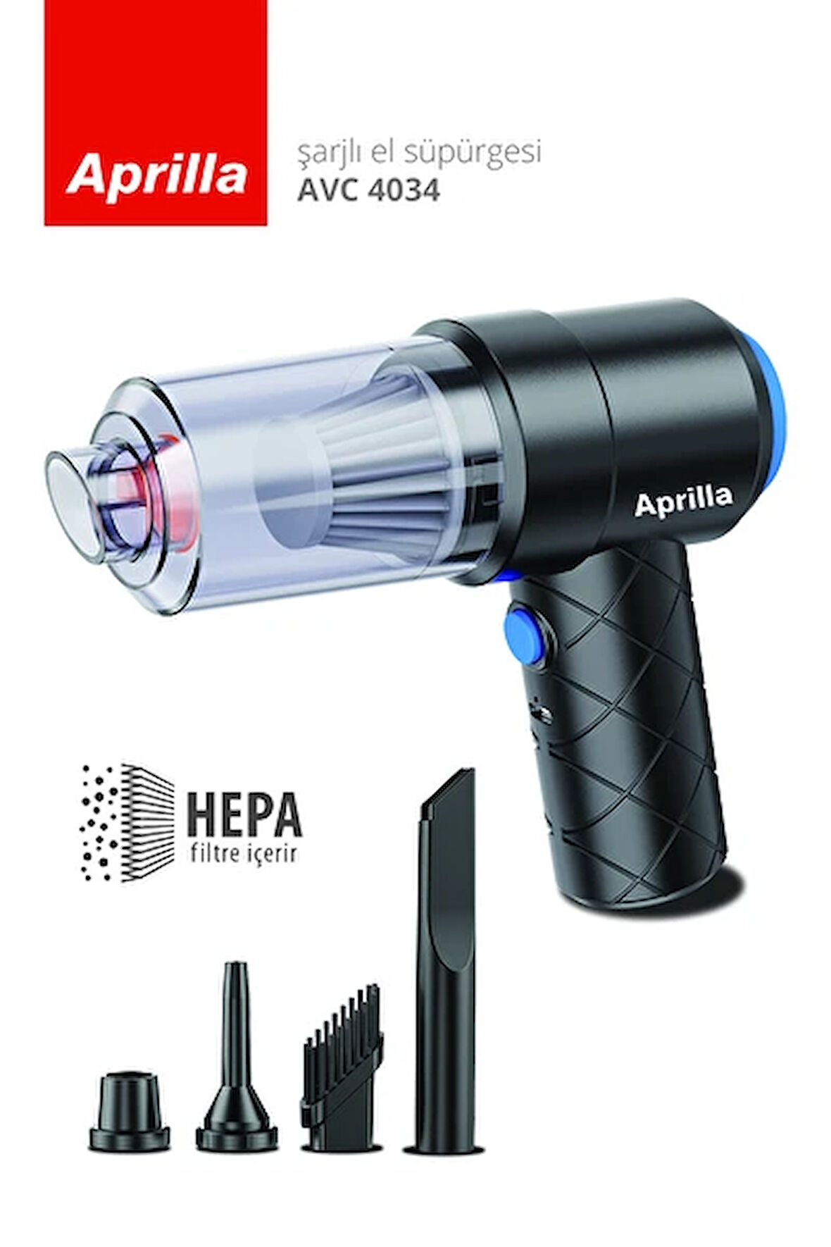 Aprilla Avc-4034 Şarjlı El Süpürgesi
