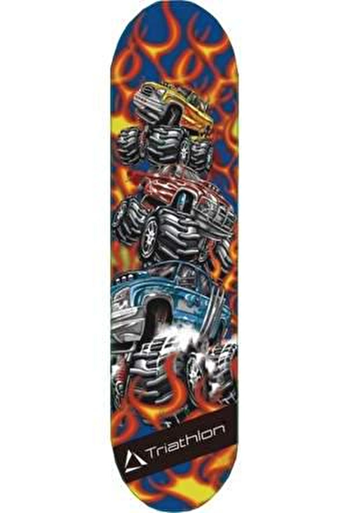 TRİATHLON T132 KARE DESEN TAHTA KAYKAY (HOT TRUCKS)