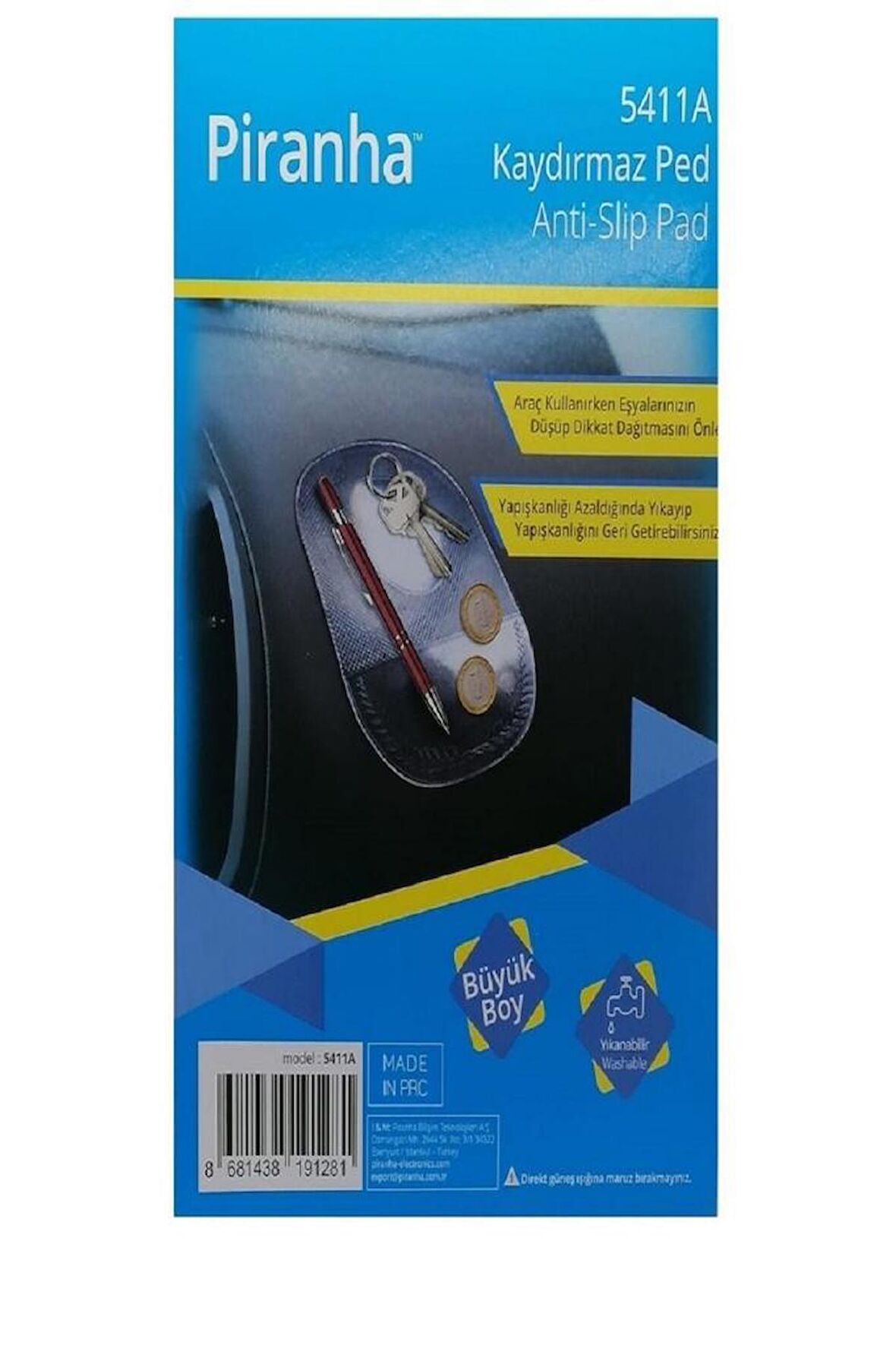 Araç Içi Kaydırmaz Ped