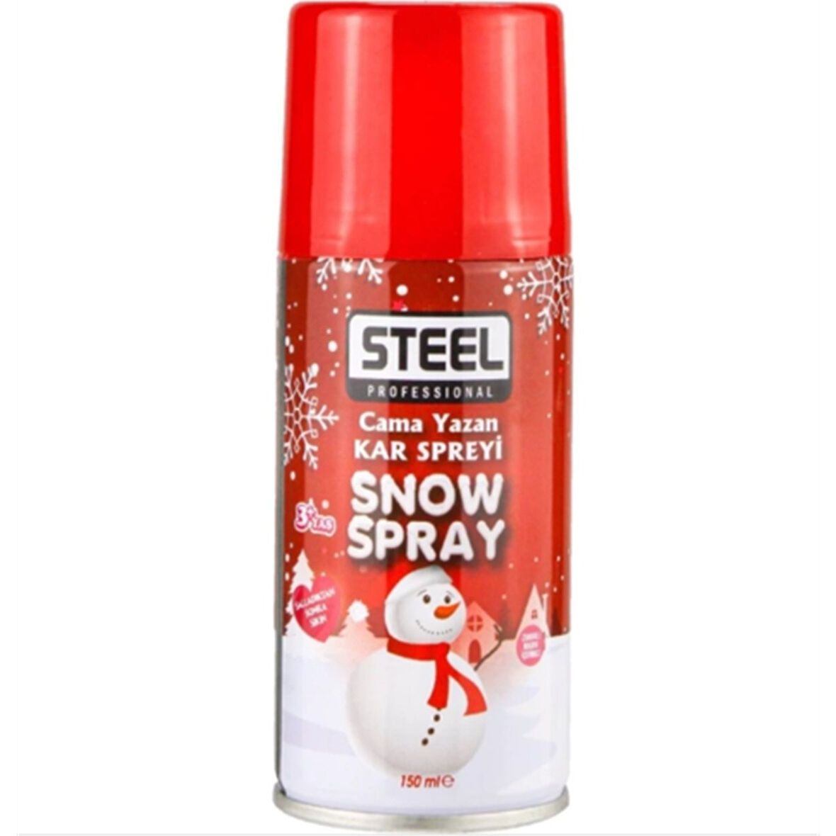 STEEL CK-7597 CAMA YAZAN KAR SPREYİ 150 ML.