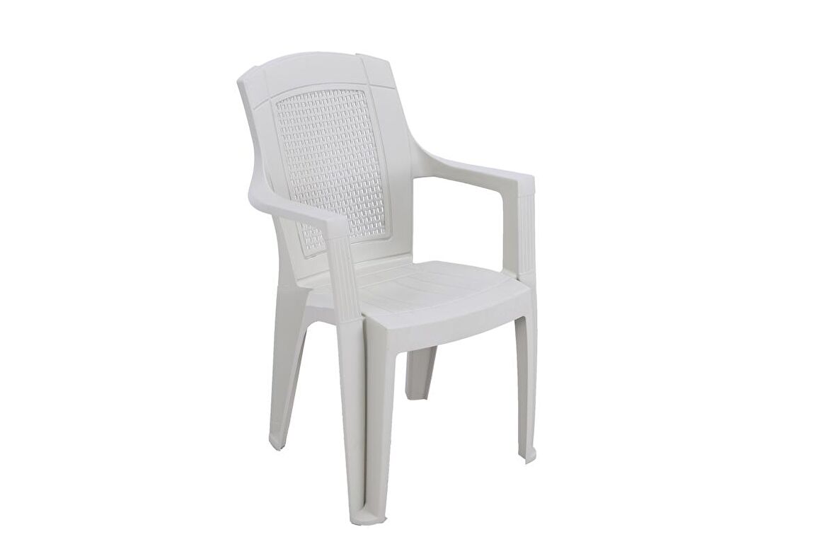 Mandella Padişah Koltuk (6 Adet) Kirli Beyaz