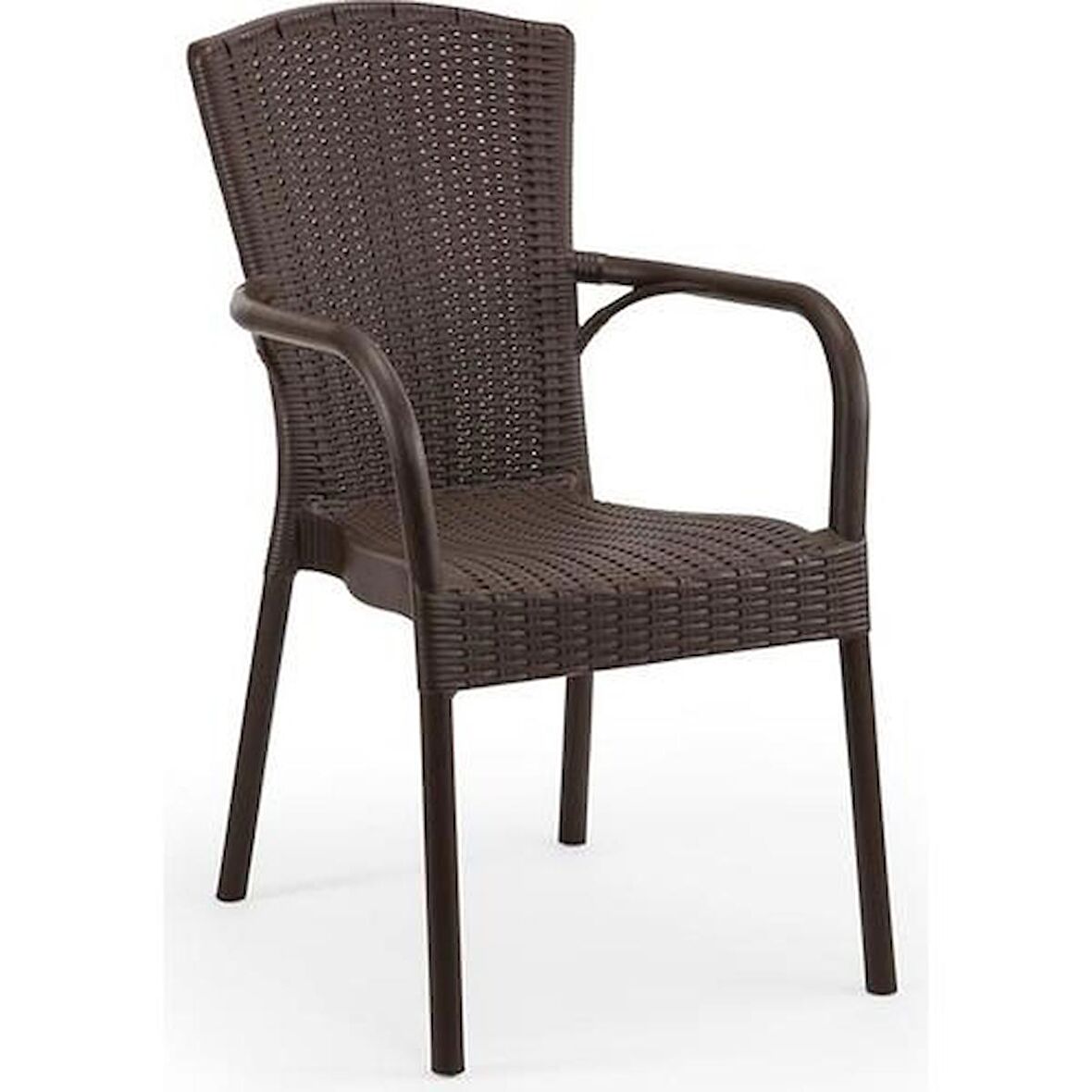 Mandella Doğa Rattan Koltuk Kahverengi