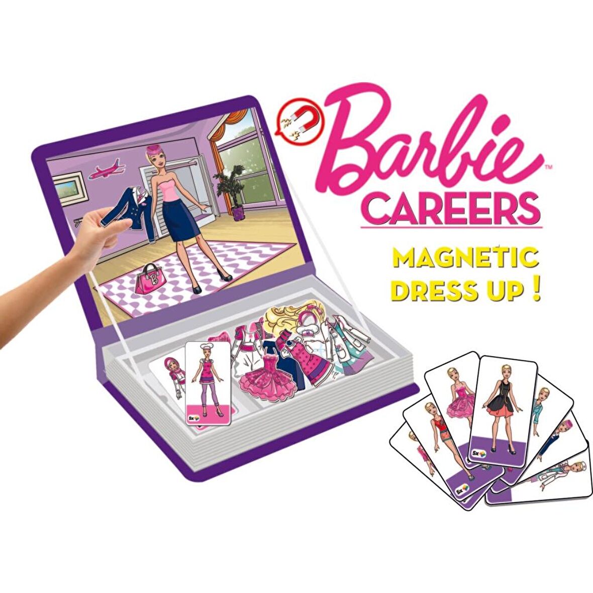 Barbie Dress Up Career Kıyafet Giydirme 75 Parça Lisanslı Ürün