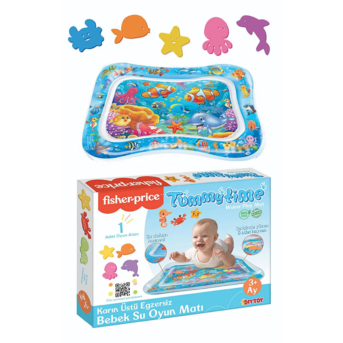 Fisher-Price Fisher Price Bebek Su Oyun Matı