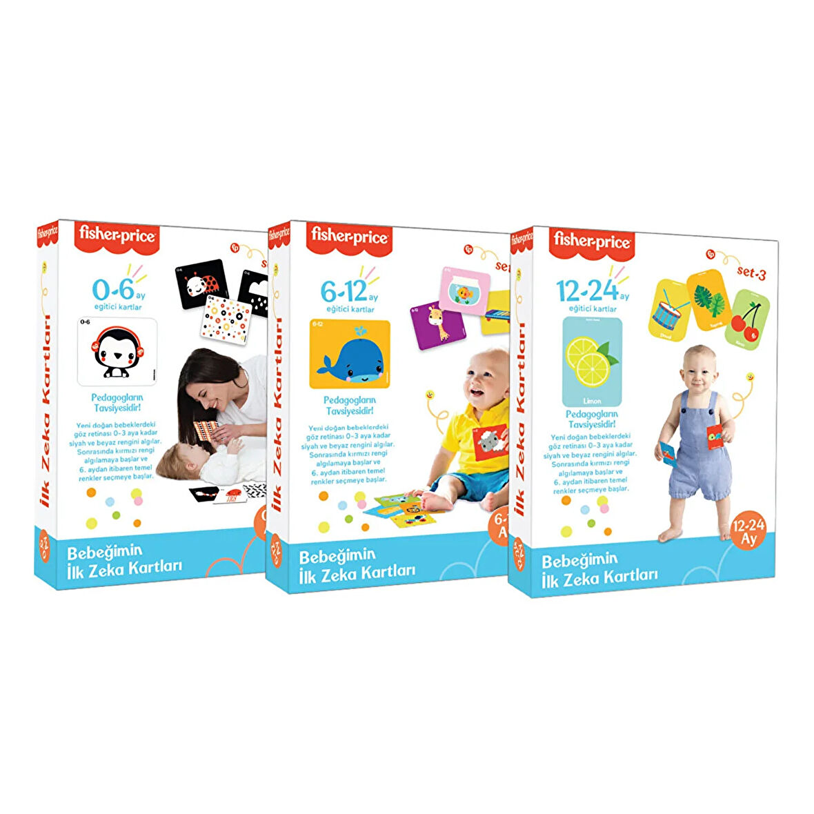 Fisher-Price Fisher Price Erken Eğitim Seti 3 Lü Set